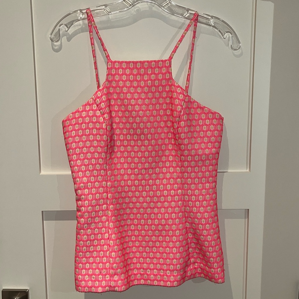 Lilly Pulitzer Neon Pink/Yellow Top